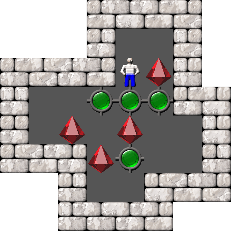 Sokoban Mass Remodel level 658